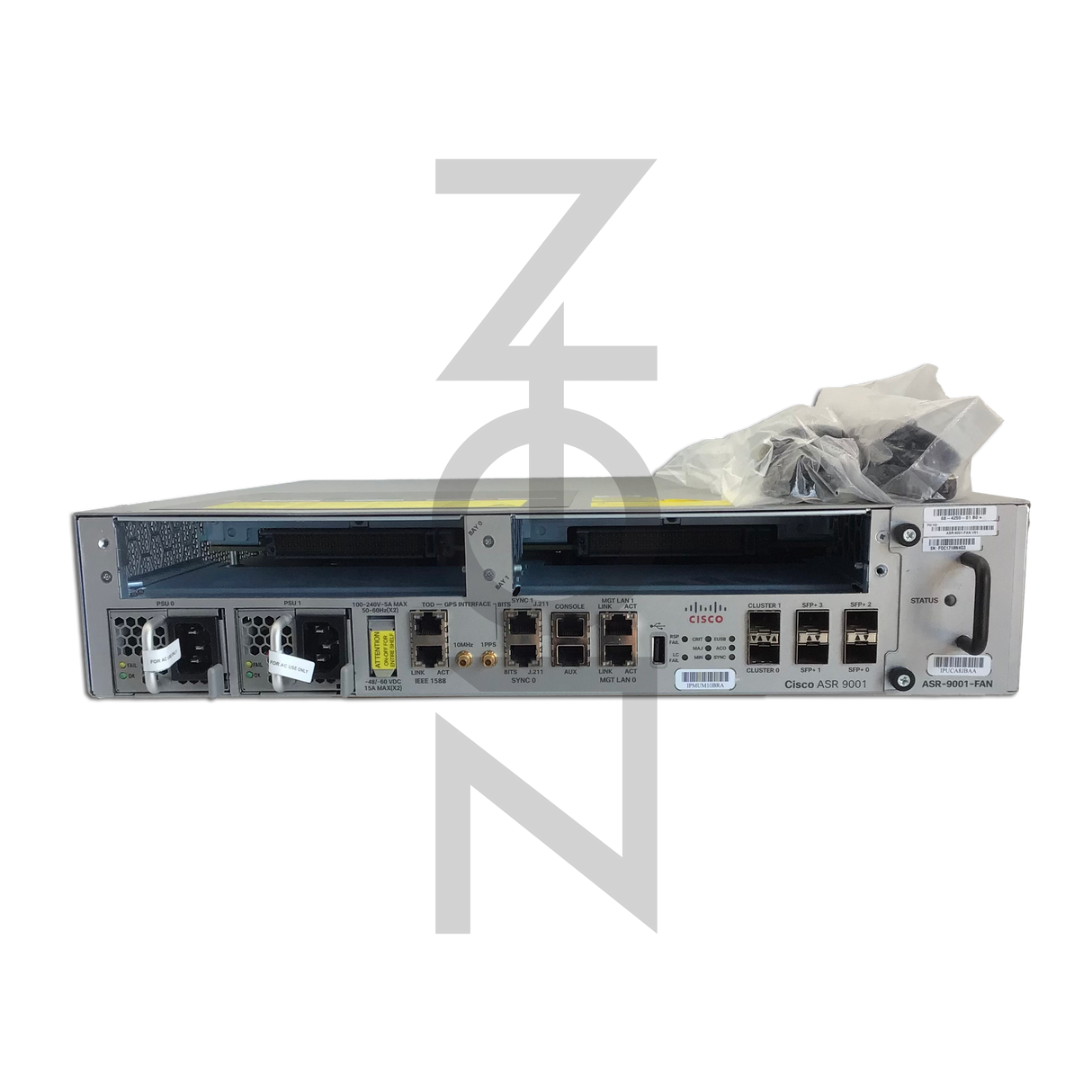 Cisco ASR-9001 Router 4x 10G Port & Dual AC,A9K-750W-AC w/rmk Lifetime Warranty