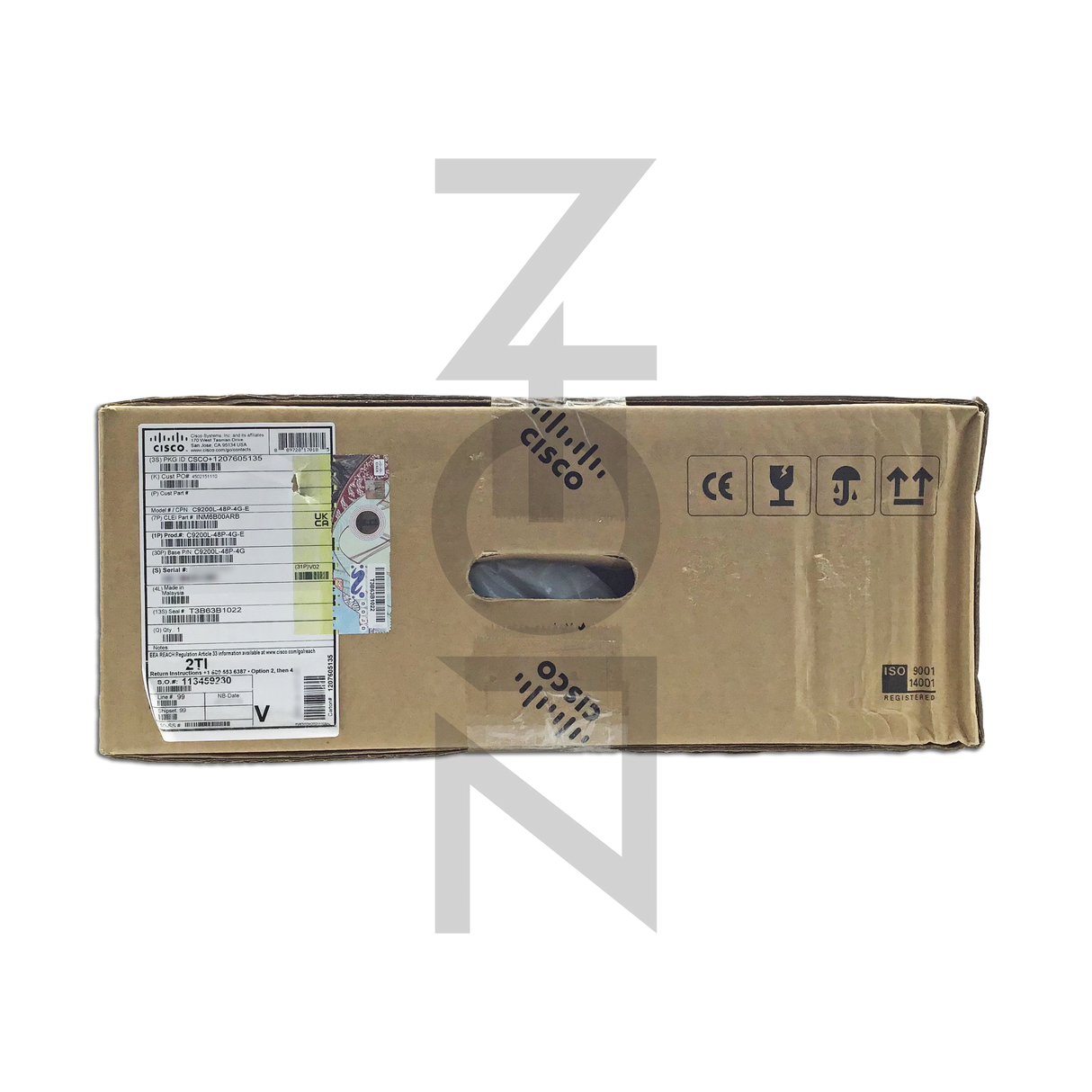 New Cisco C9200L-48P-4G-E Catalyst 9200L 48x 1GB PoE+ RJ-45 4x 1GB SFP Switch