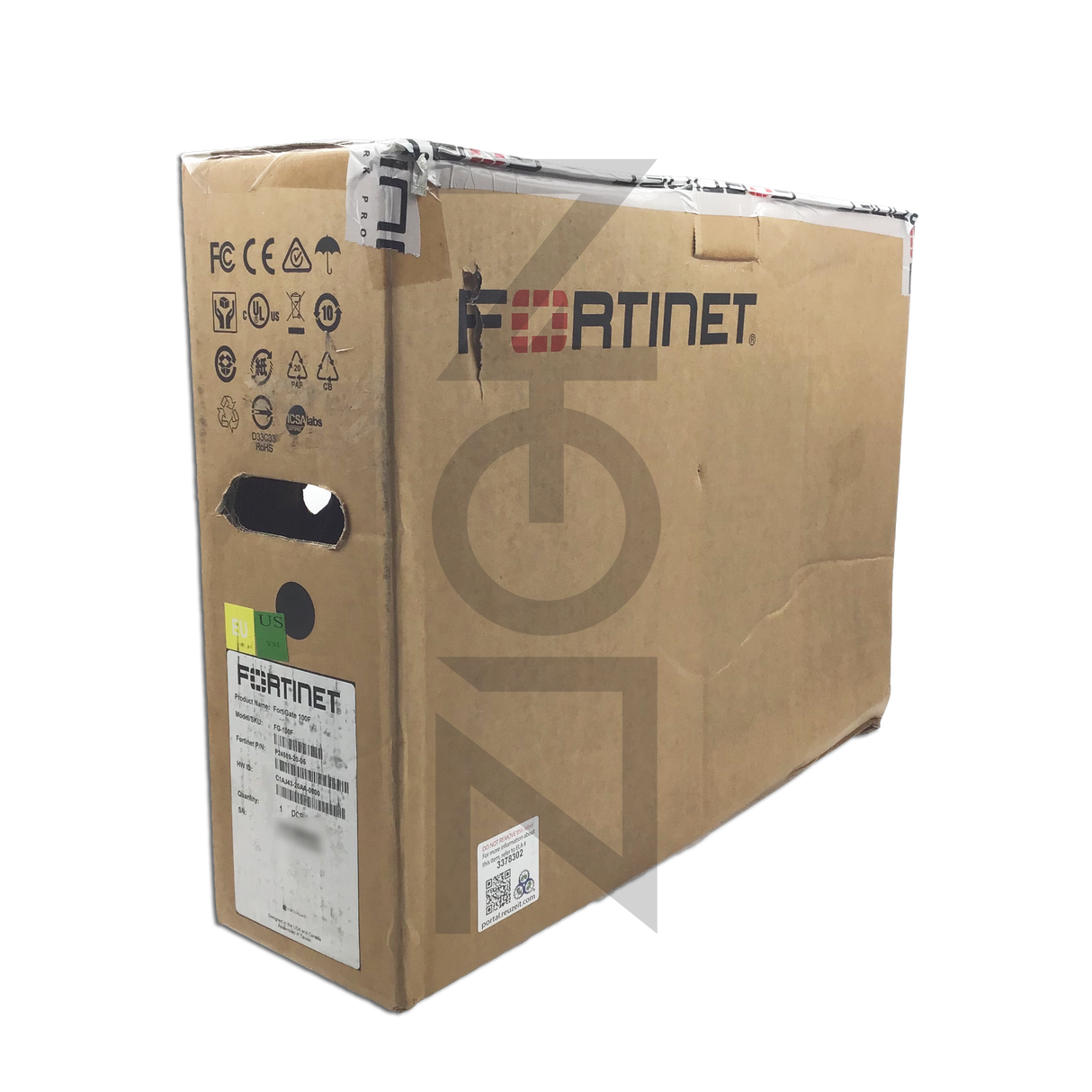 NOB Fortinet FG-100F FortiGate Network Security-Firewall Appliance