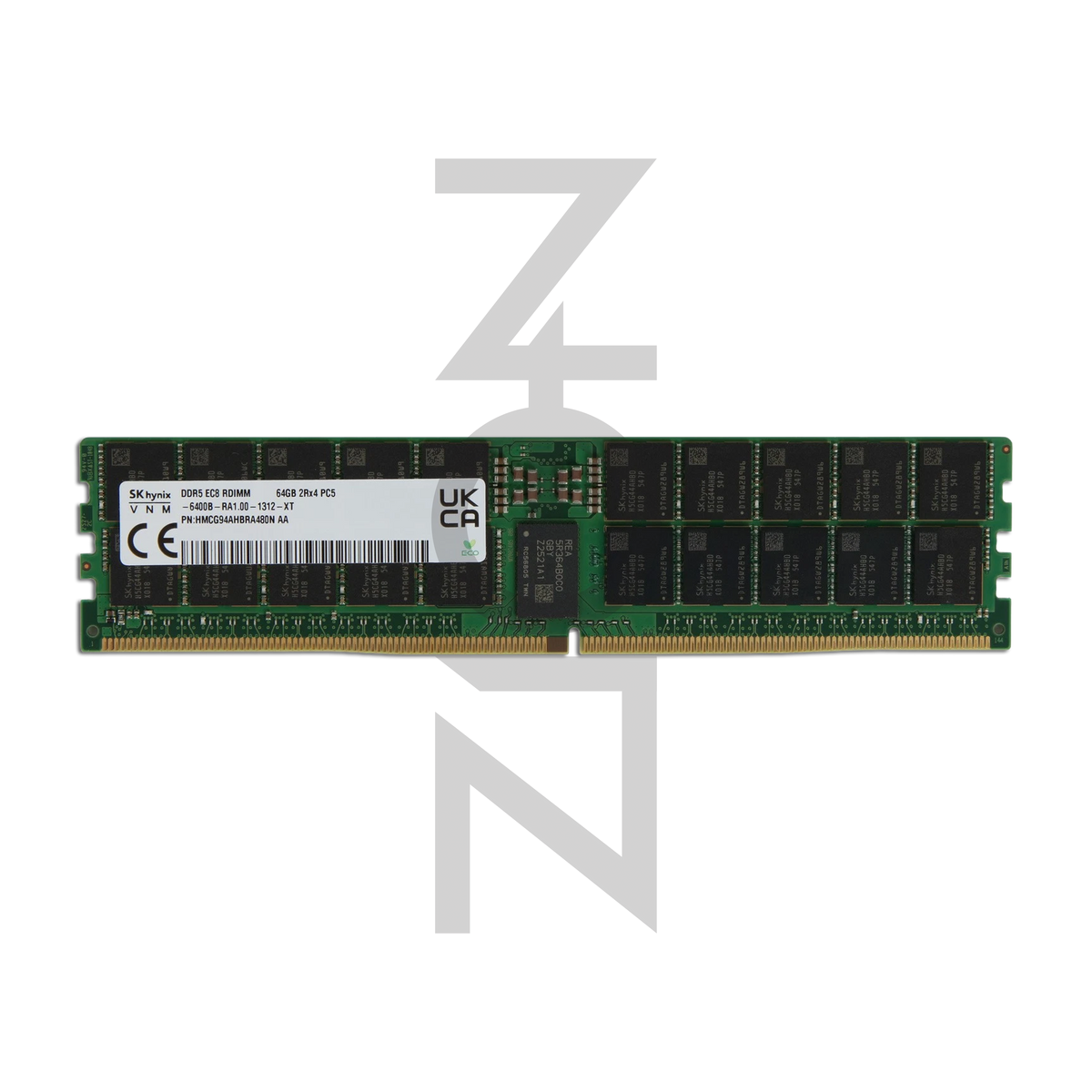 SK HYNIX 64GB PC5-51200B-R DDR5-6400B-R REG ECC / EC8 MEMORY HMCG94AHBRA480N