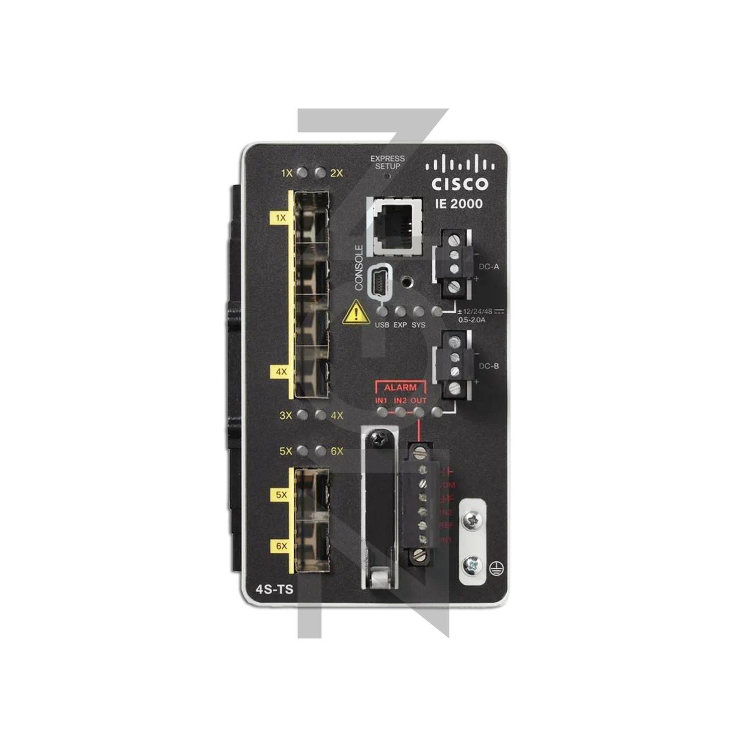 NEW Cisco IE-2000-4S-TS-G-B - IE2000 with 4 FE SFP ports and 2 GE SFP ports (Lan Base)