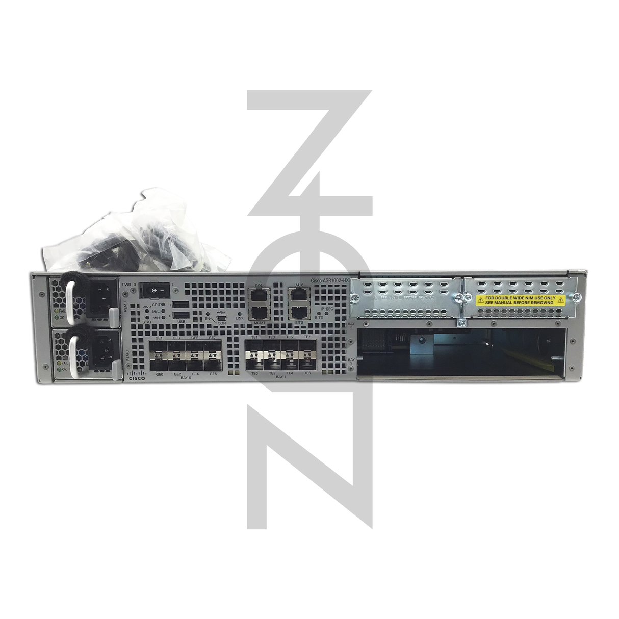 Cisco ASR1002-HX 4x 1GB SFP 4x 10GB SFP+ 1x Open EPA Slot Router