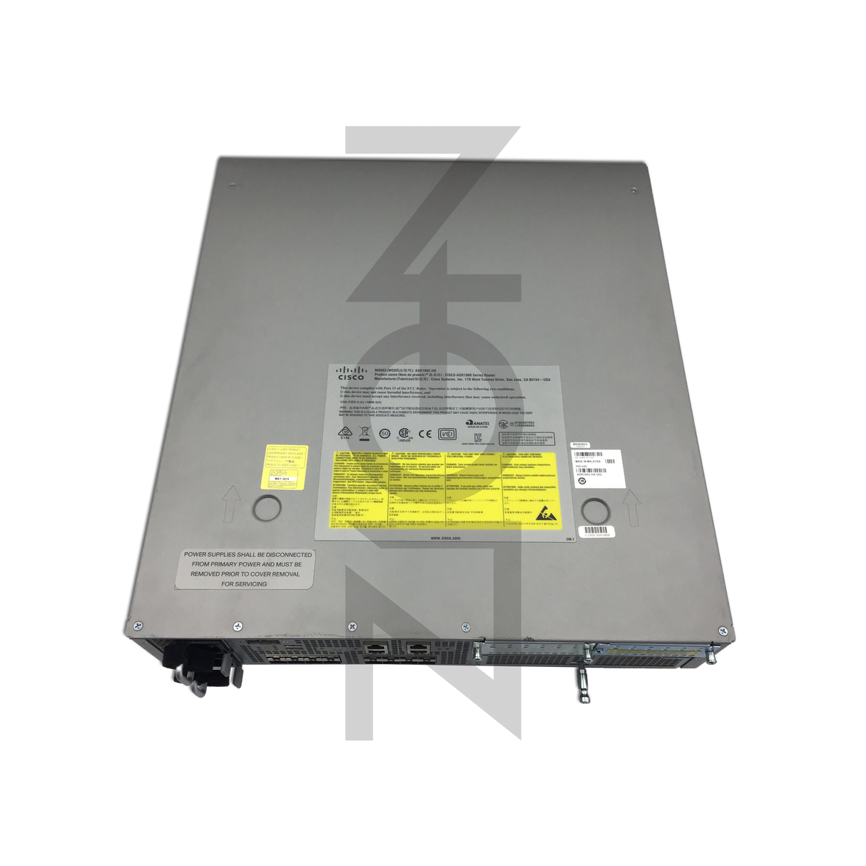 Cisco ASR1002-HX 4x 1GB SFP 4x 10GB SFP+ 1x Open EPA Slot Router