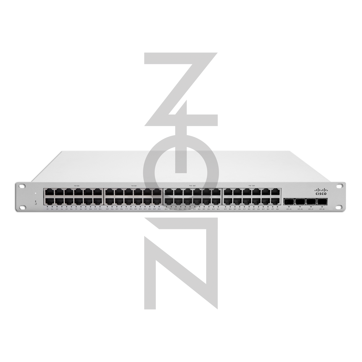 NEW Cisco Meraki MS210-48LP-HW 48x 1GB PoE RJ-45 4x 1GB SFP Unclaimed Switch
